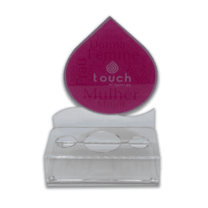 Porta-óleo em acrílico