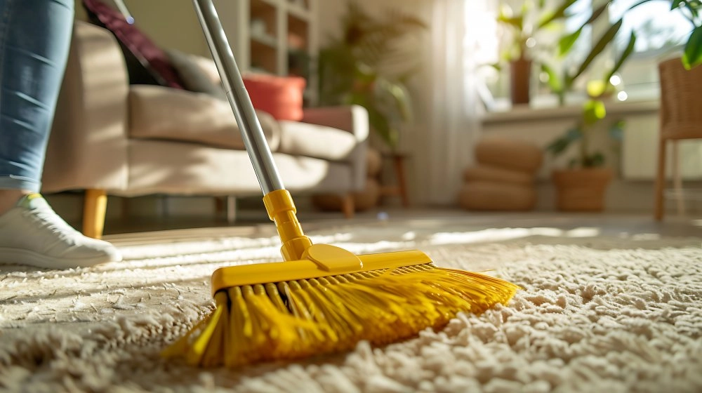 O que é melhor: vassoura ou aspirar a casa?